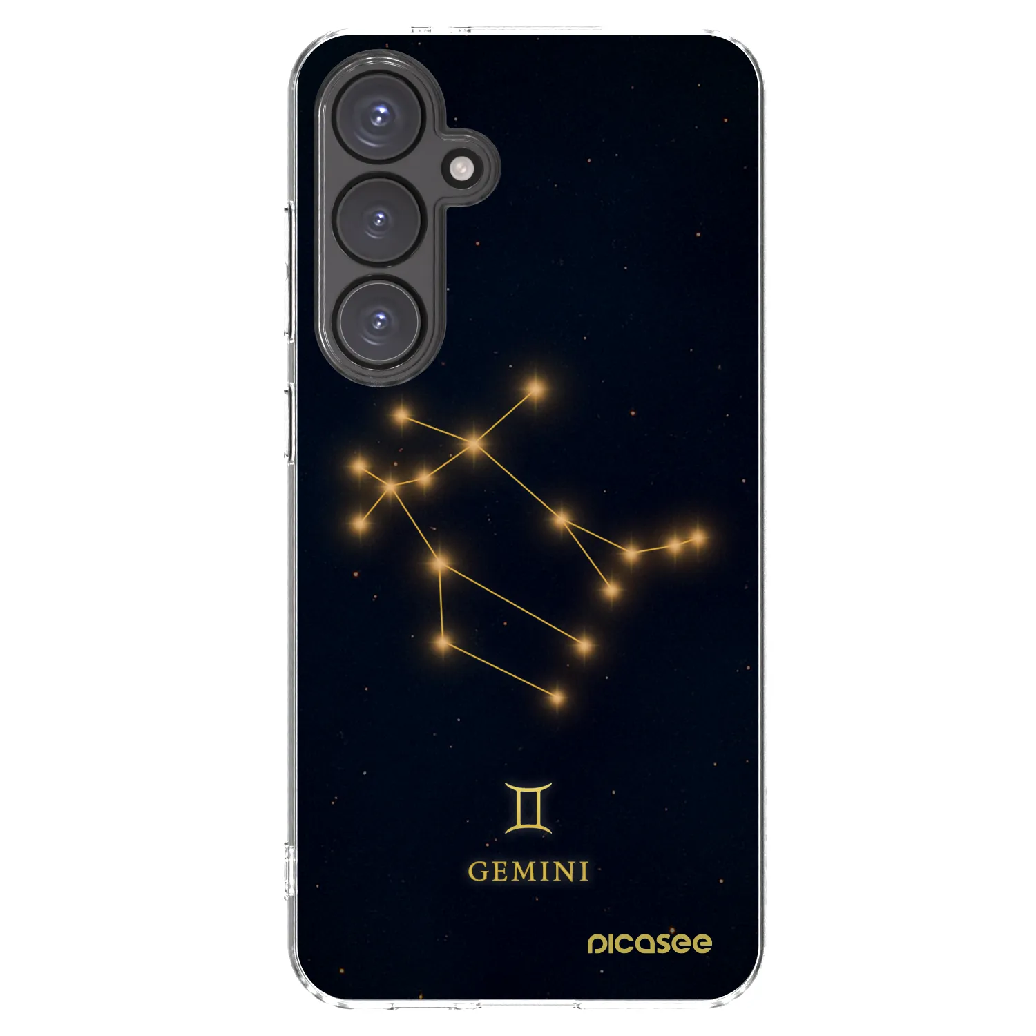 Picasee silikonski prozorni ovitek za Samsung Galaxy S24 FE S721B - GEMINI