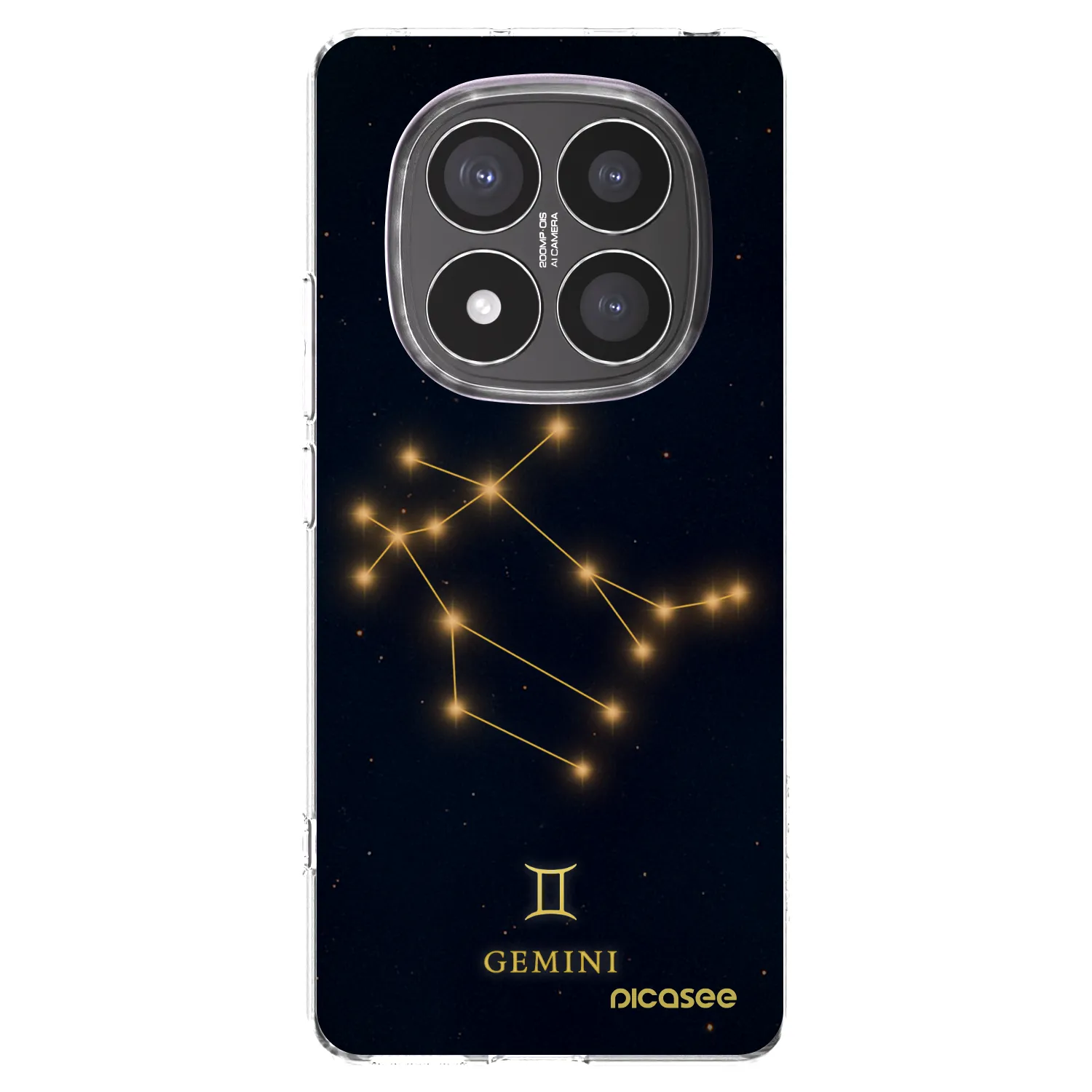 Picasee silikonski prozorni ovitek za Xiaomi Redmi Note 14 Pro+ 5G - GEMINI
