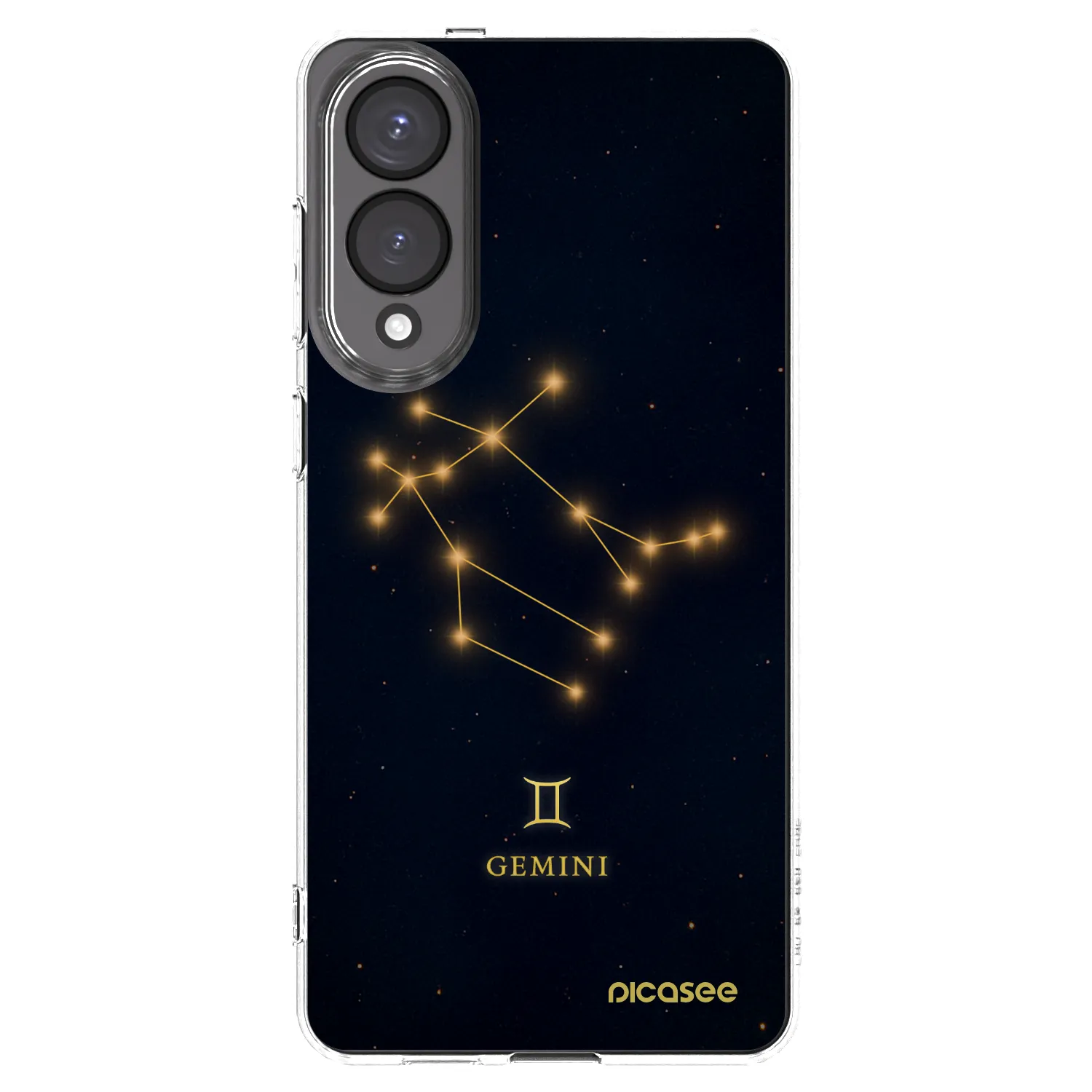 Picasee silikonski prozorni ovitek za Samsung Galaxy S25 Edge 5G - GEMINI