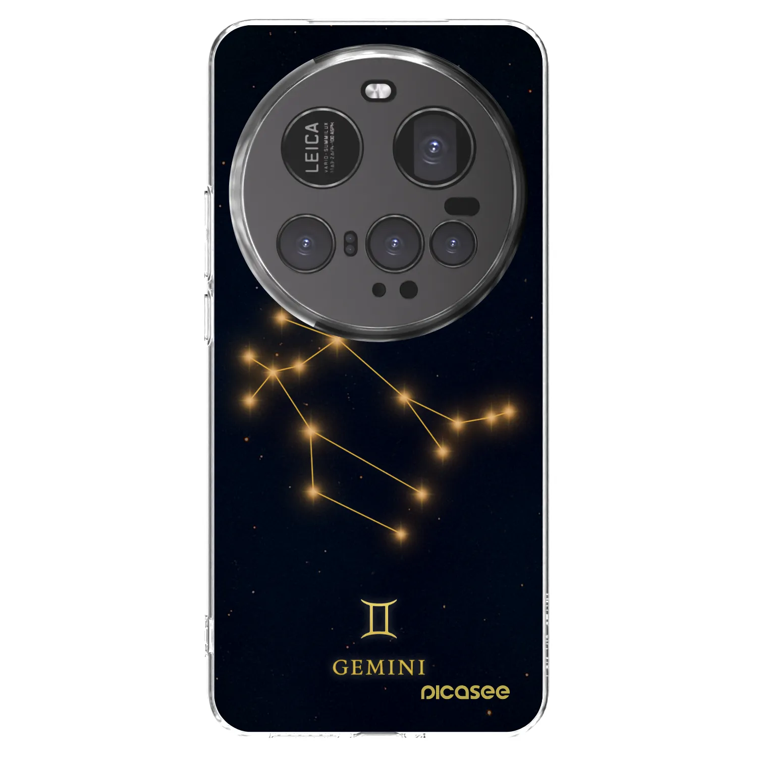 Picasee silikonski prozorni ovitek za Xiaomi 15 Ultra - GEMINI