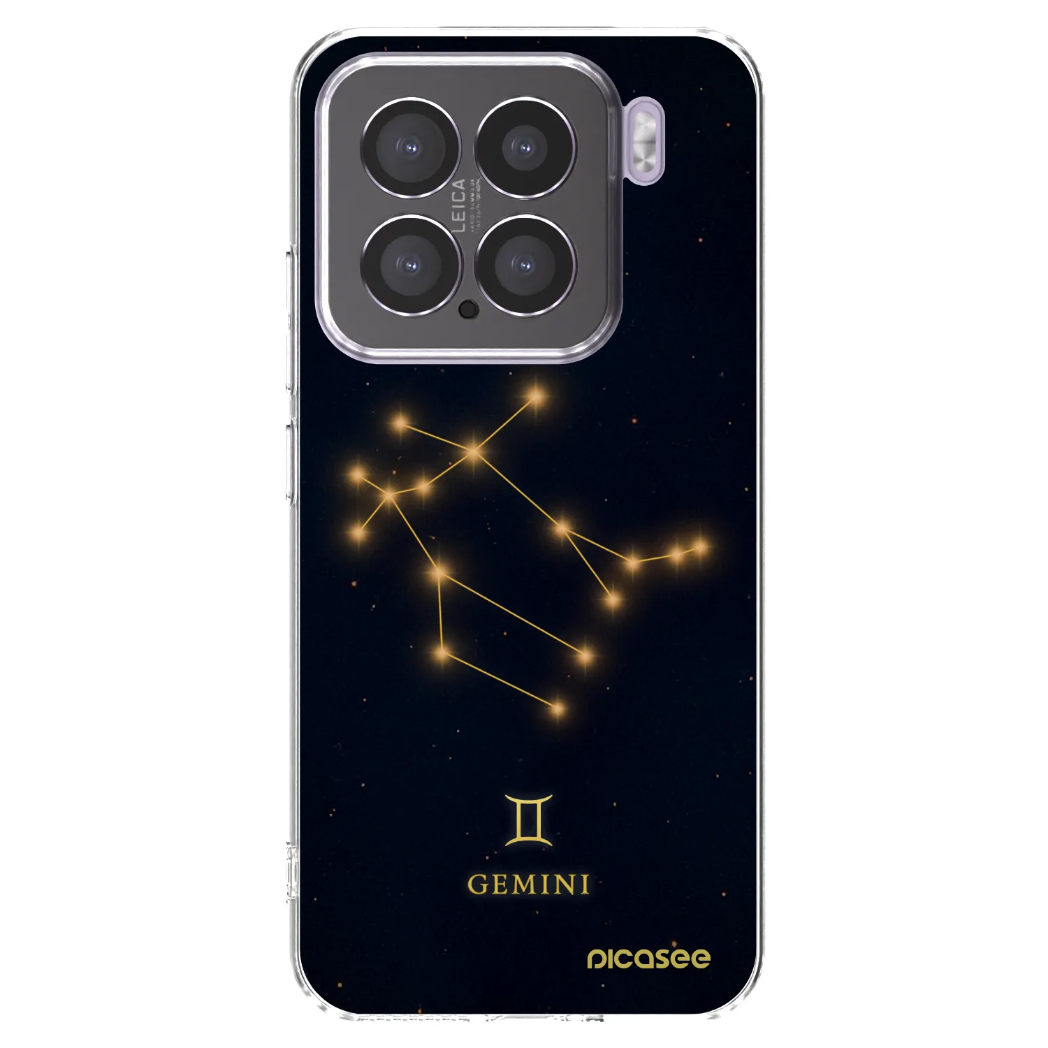 Picasee silikonski prozorni ovitek za Xiaomi 15 - GEMINI