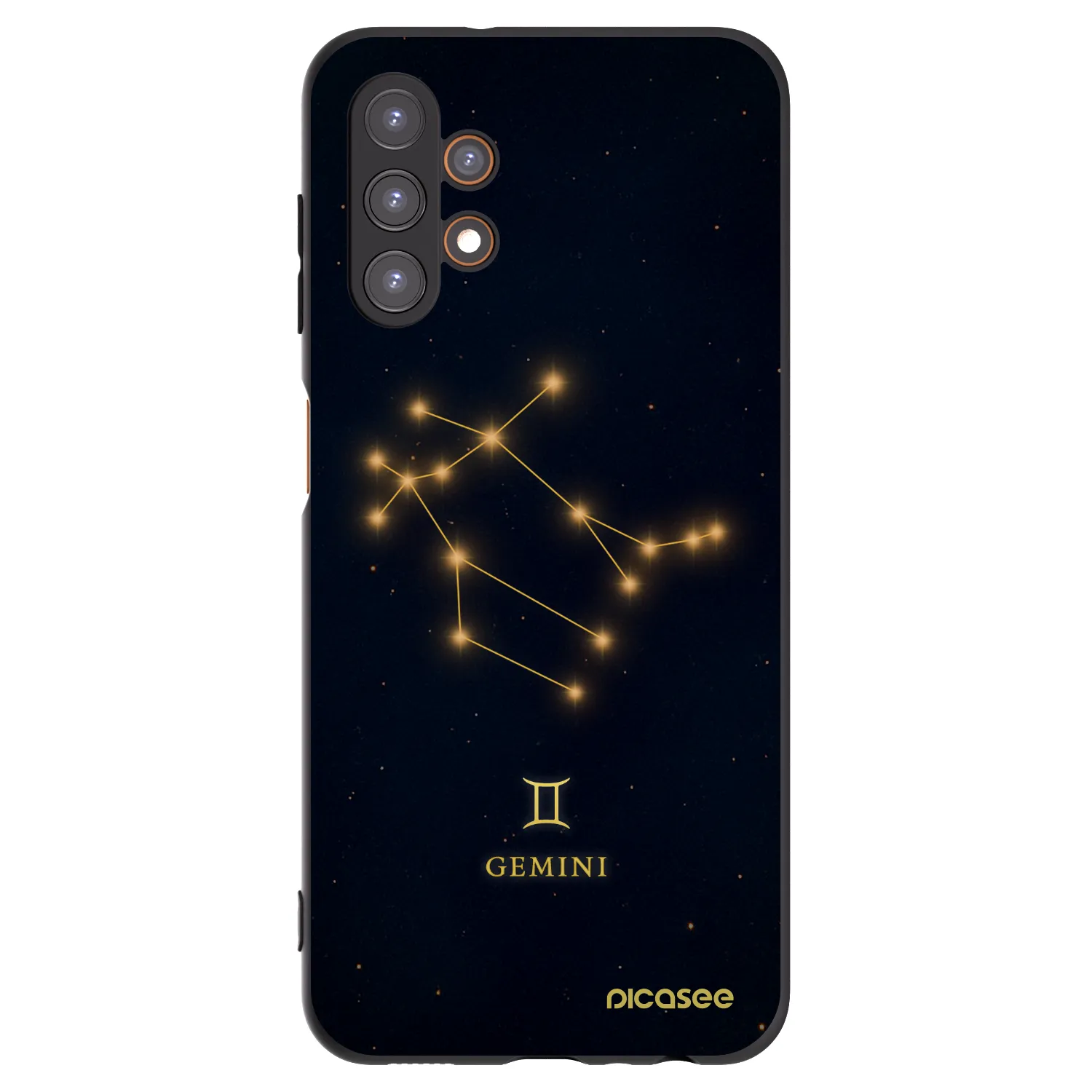 Picasee silikonski črni ovitek za Samsung Galaxy A13 5G - GEMINI