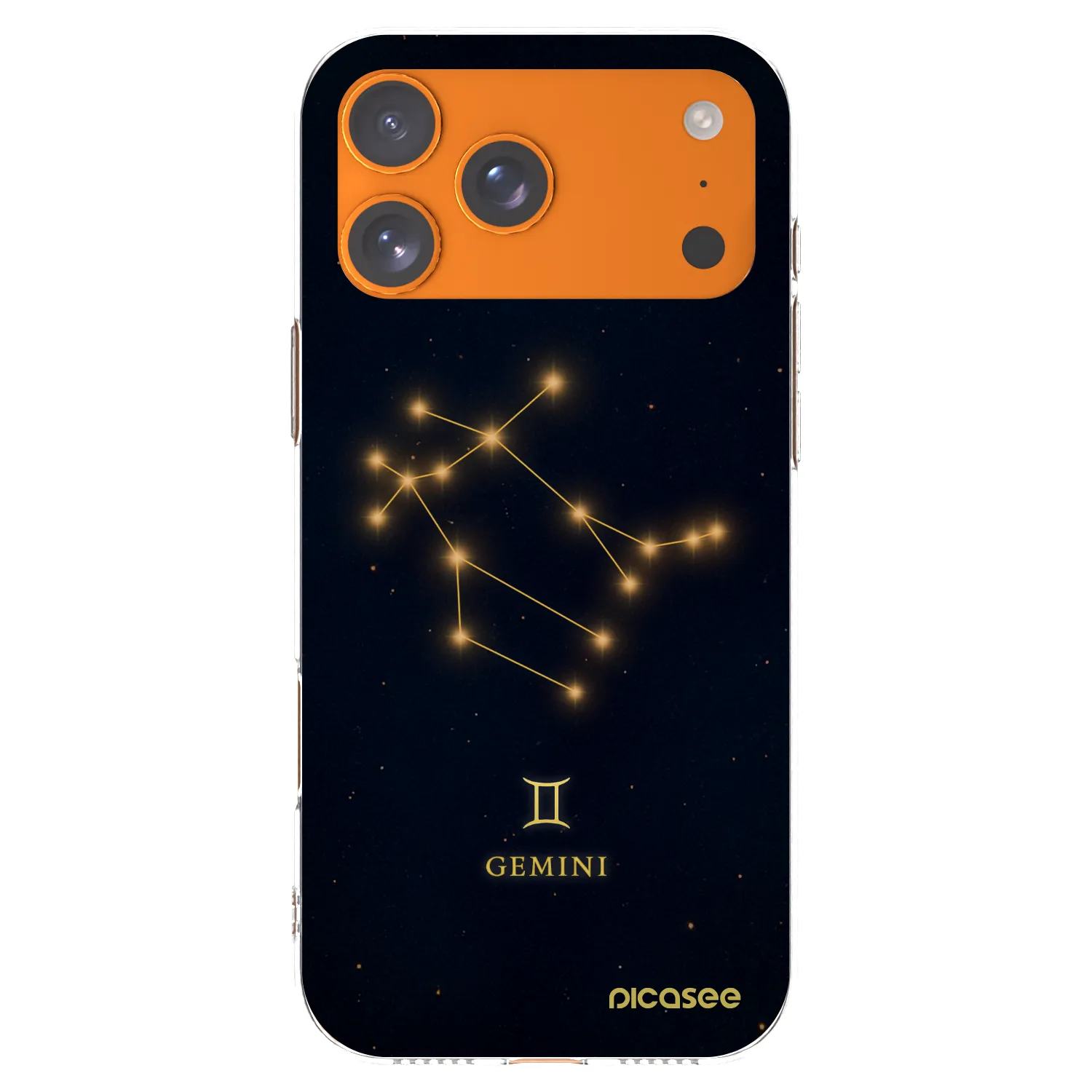 Picasee silikonski prozorni ovitek za Apple iPhone 17 Pro Max - GEMINI