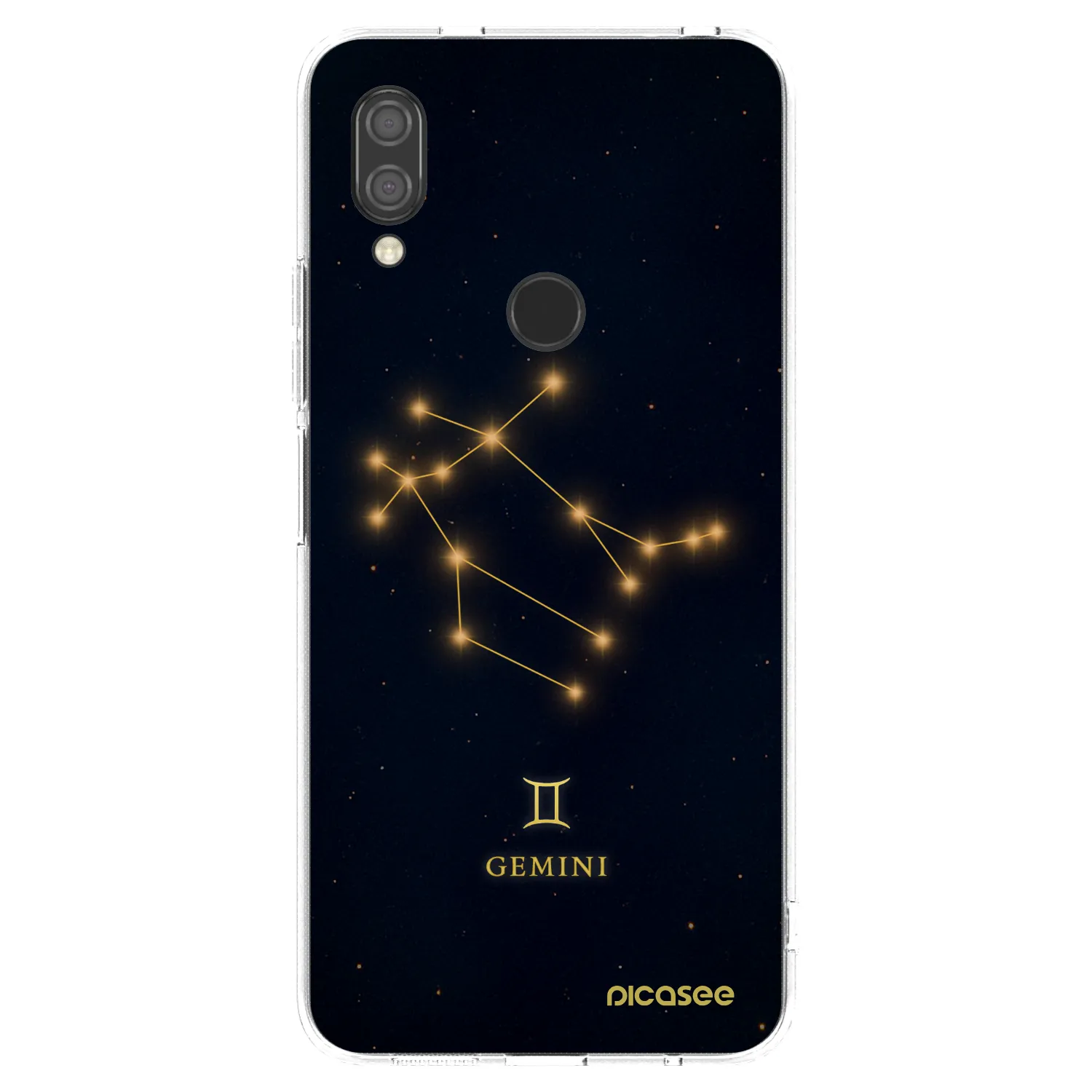 Picasee silikonski prozorni ovitek za Xiaomi Redmi 7 - GEMINI