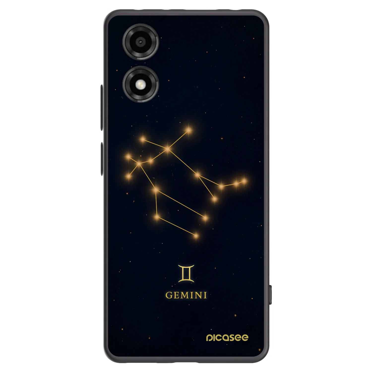 Picasee silikonski črni ovitek za Motorola Moto E14 - GEMINI