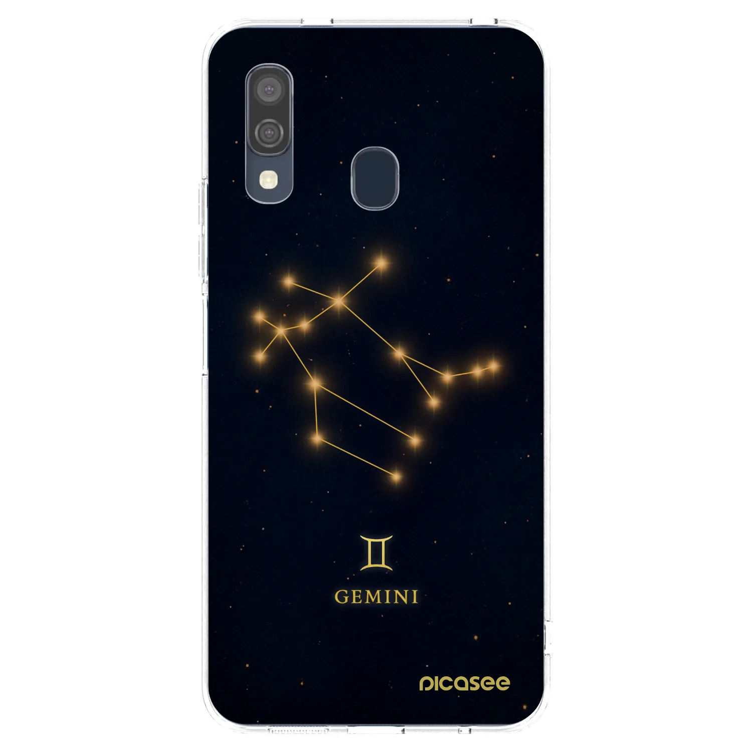 Picasee silikonski prozorni ovitek za Samsung Galaxy A40 A405F - GEMINI
