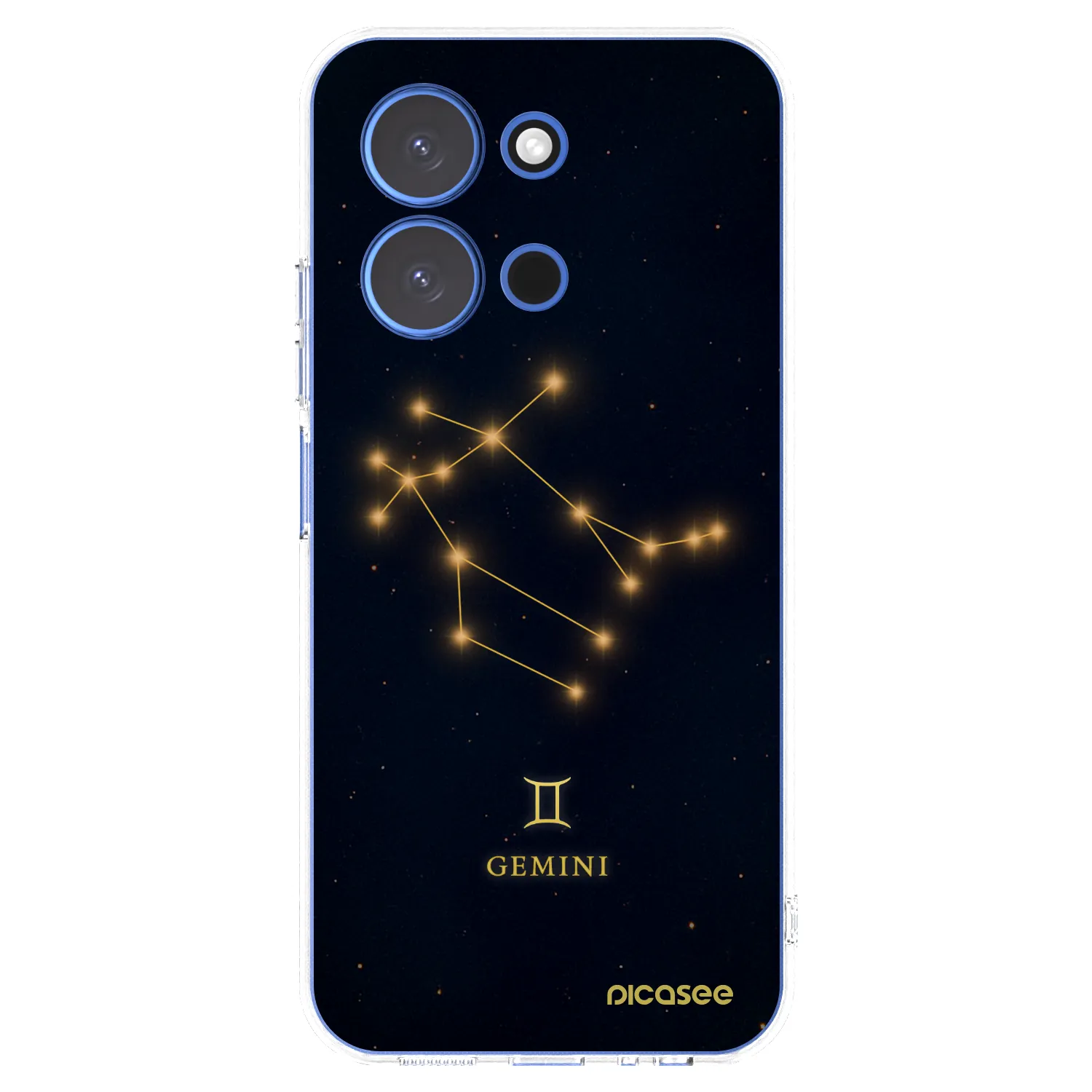 Picasee silikonski prozorni ovitek za Xiaomi Redmi 15C 4G - GEMINI