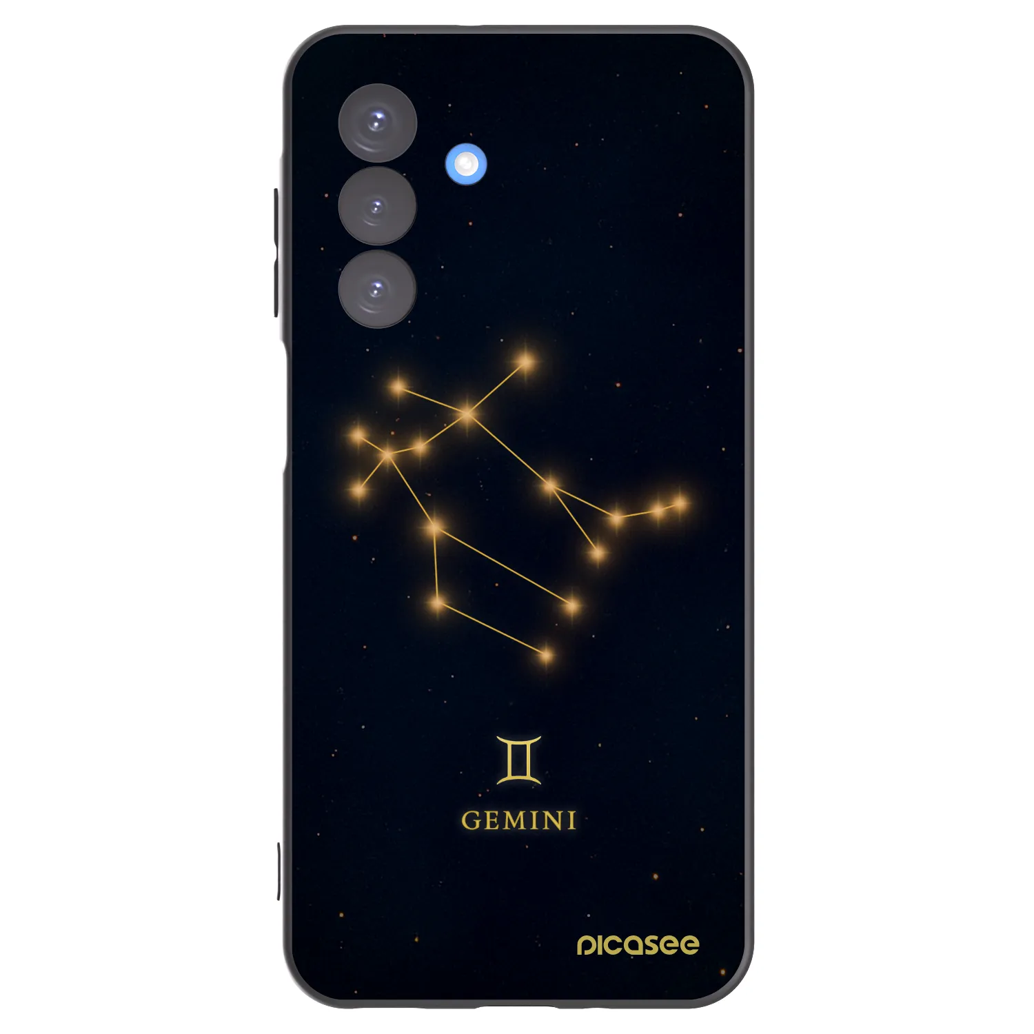 Picasee silikonski črni ovitek za Samsung Galaxy A17 5G - GEMINI