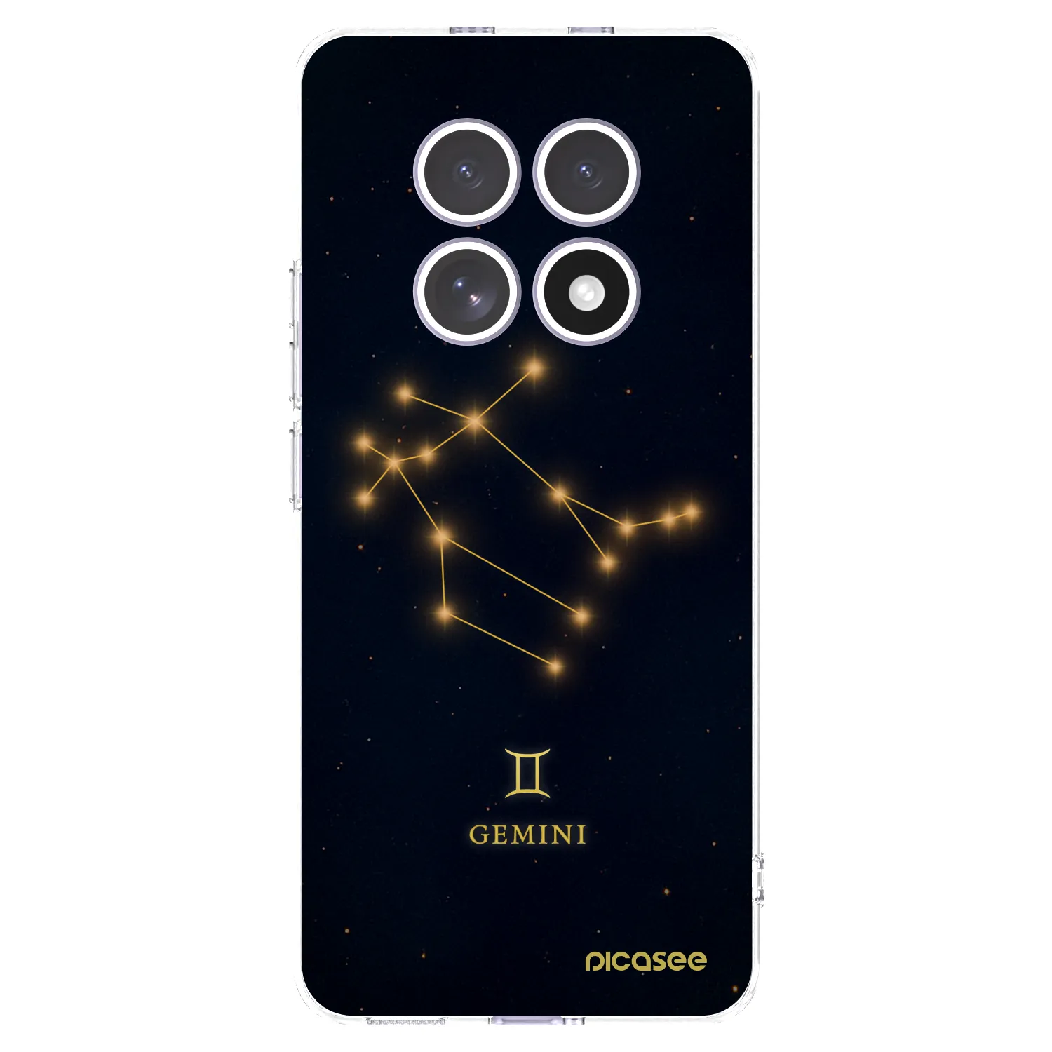 Picasee silikonski prozorni ovitek za Xiaomi Redmi Note 15 - GEMINI