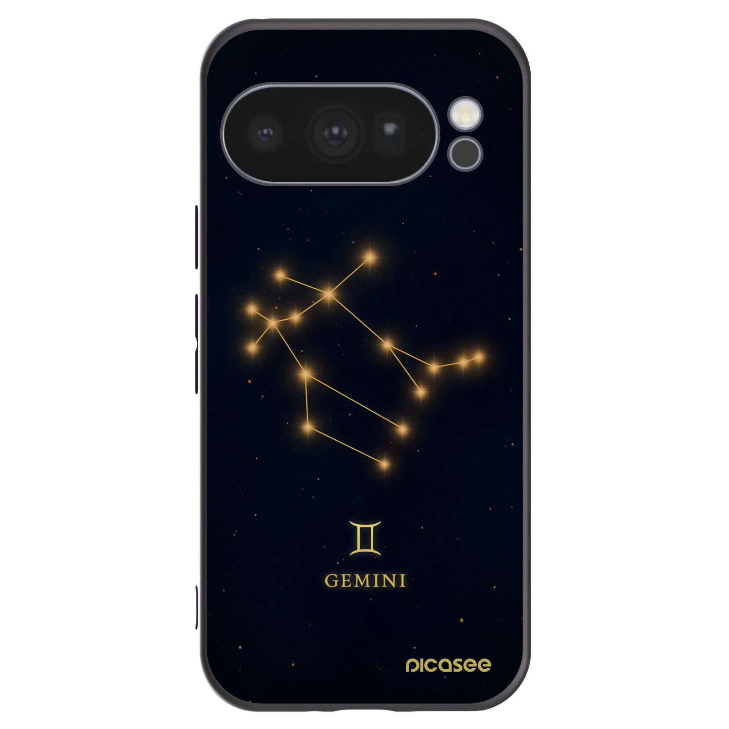 Picasee silikonski črni ovitek za Google Pixel 10 Pro - GEMINI