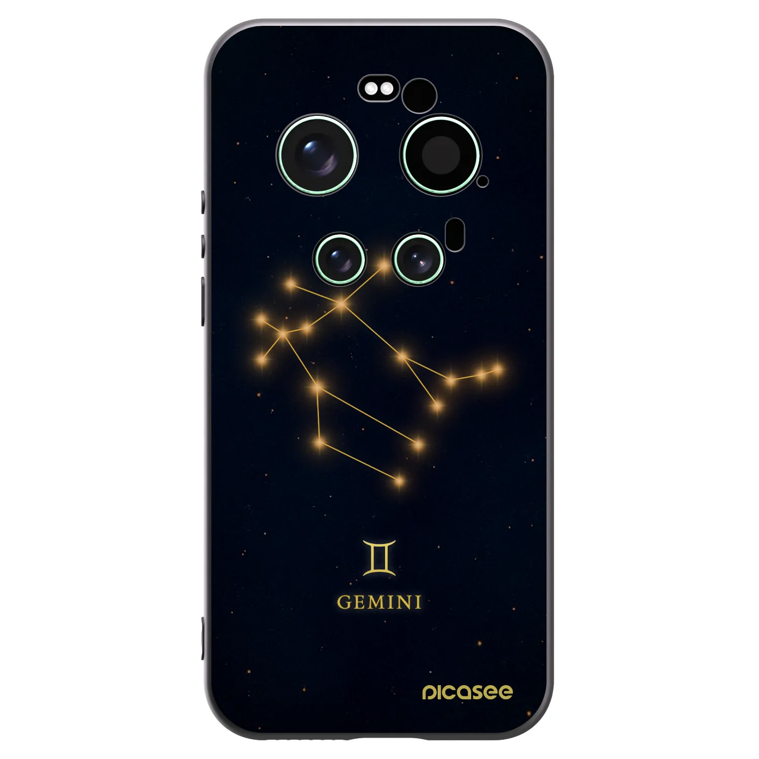 Picasee silikonski črni ovitek za Xiaomi 17 Ultra - GEMINI