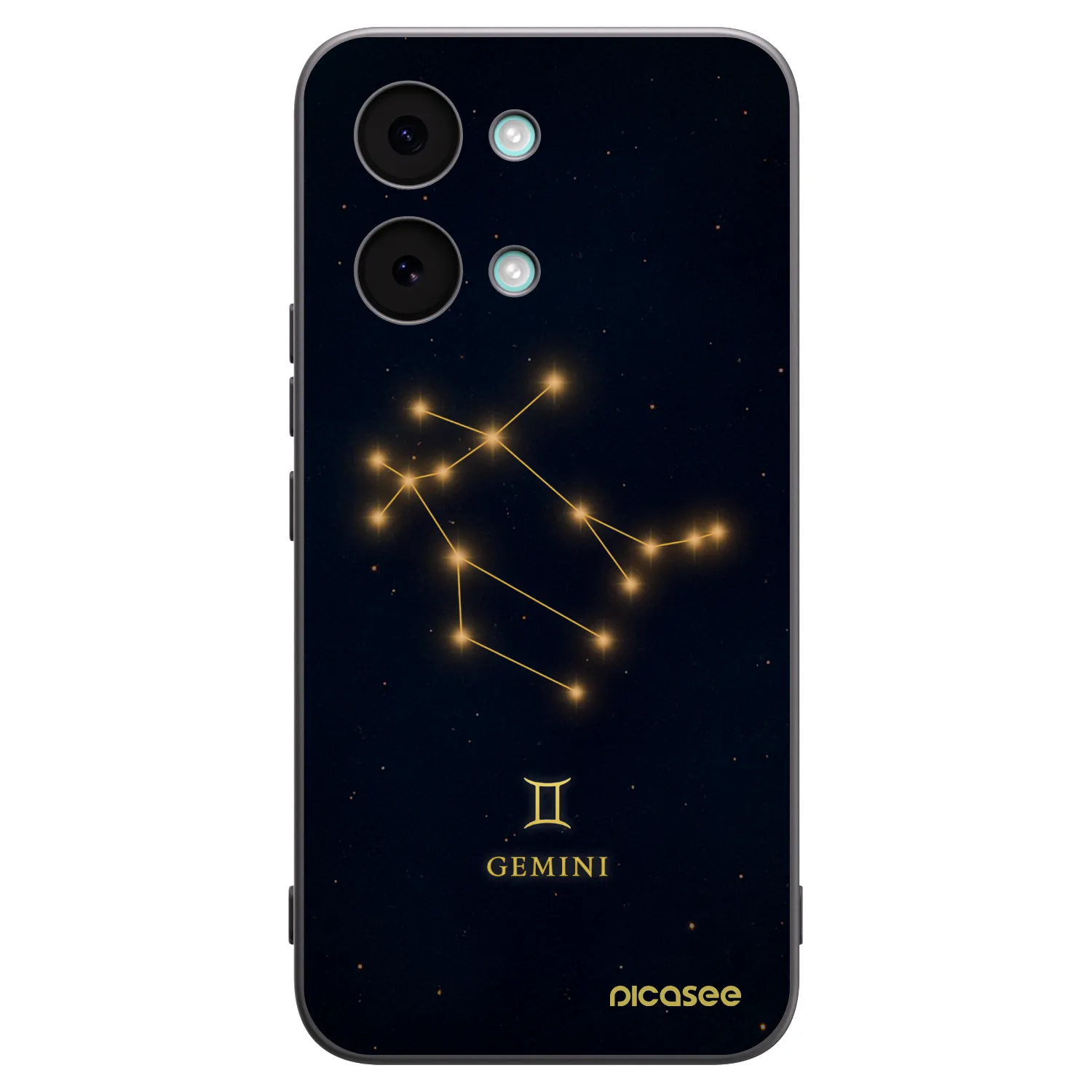 Picasee silikonski črni ovitek za Xiaomi Poco X8 Pro Max - GEMINI