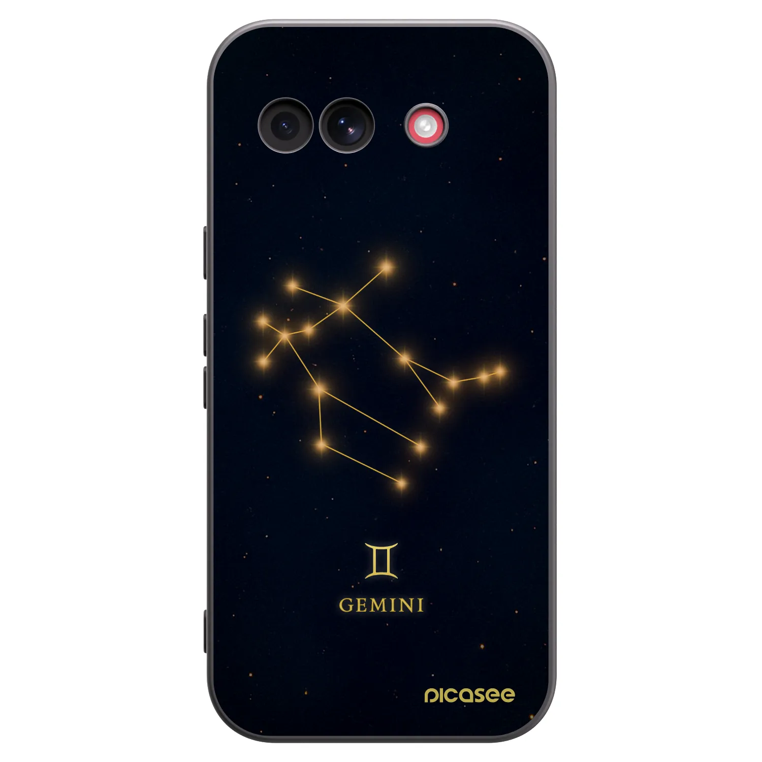 Picasee silikonski črni ovitek za Google Pixel 10a - GEMINI