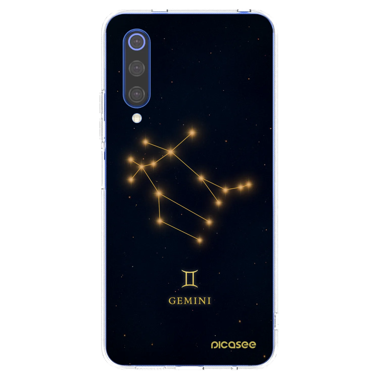 Picasee silikonski prozorni ovitek za Xiaomi Mi 9 SE - GEMINI