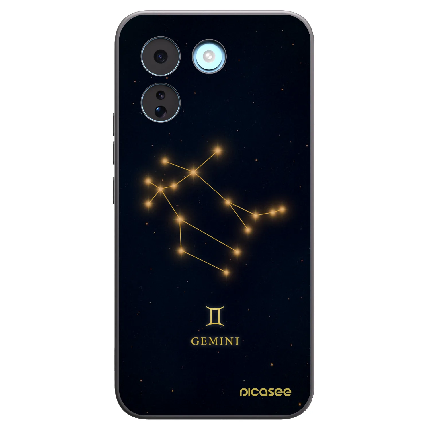 Picasee silikonski črni ovitek za Xiaomi Redmi Note 17 Pro MAX 5G - GEMINI