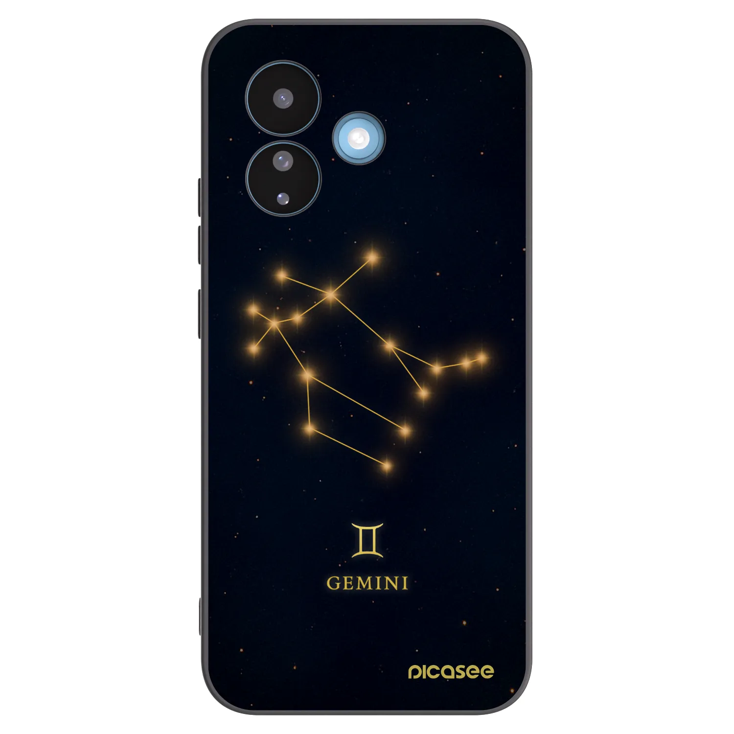 Picasee silikonski črni ovitek za Xiaomi Redmi Note 17 Pro 5G - GEMINI