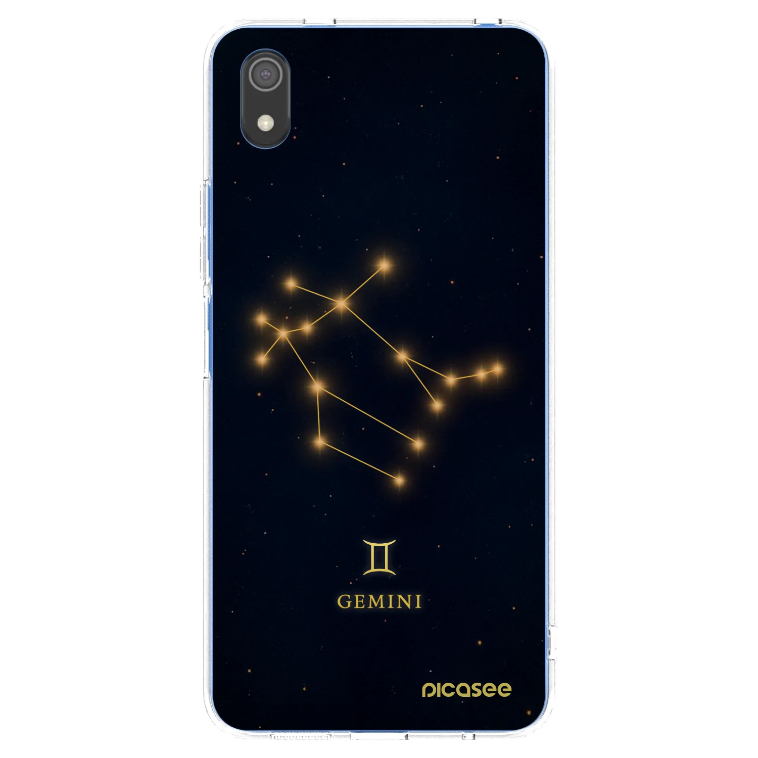 Picasee silikonski prozorni ovitek za Xiaomi Redmi 7A - GEMINI