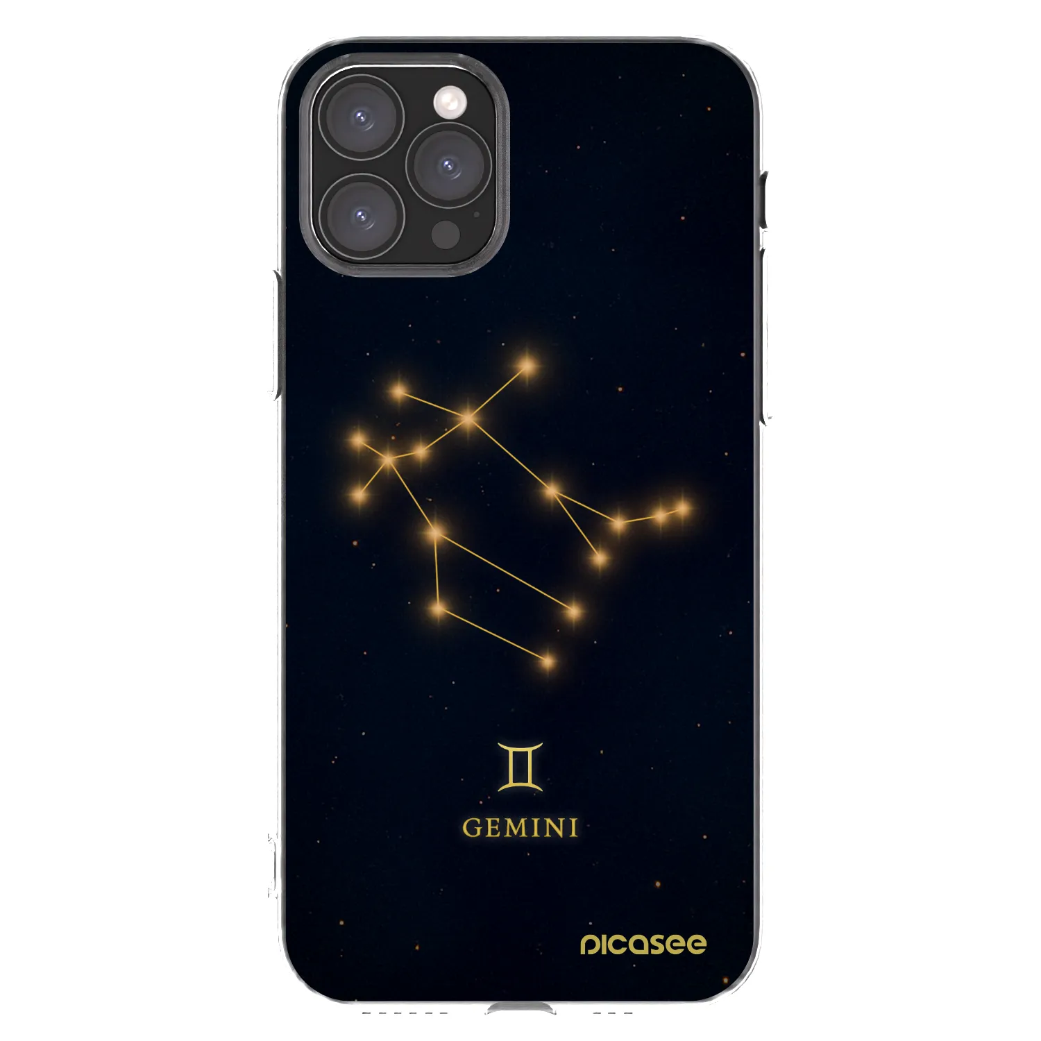 Picasee silikonski prozorni ovitek za Apple iPhone 11 Pro - GEMINI