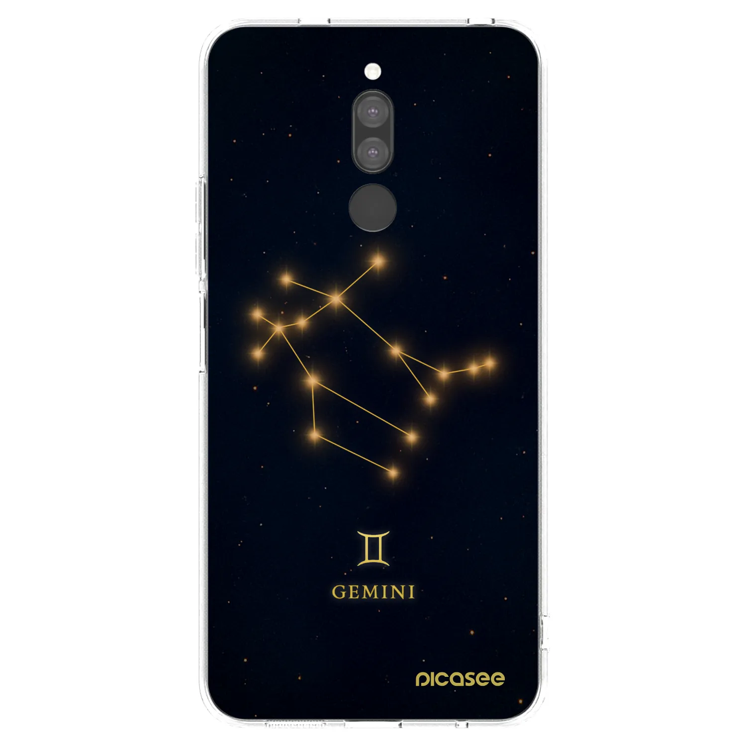 Picasee silikonski prozorni ovitek za Xiaomi Redmi 8 - GEMINI