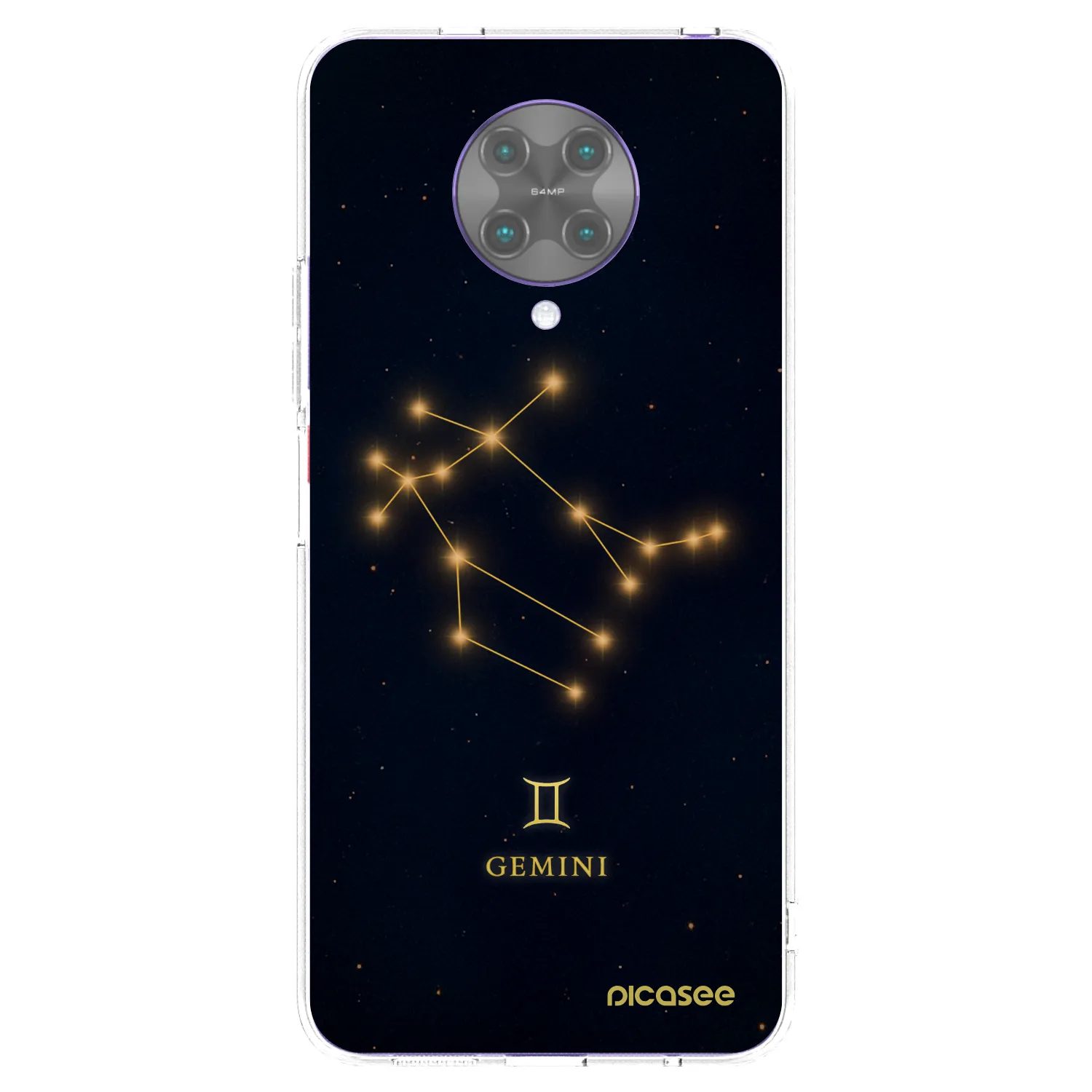 Picasee silikonski prozorni ovitek za Xiaomi Poco F2 Pro - GEMINI