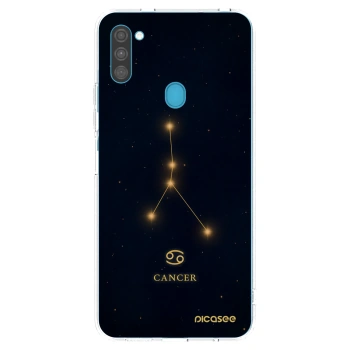 Picasee silikonski prozorni ovitek za Samsung Galaxy M11 - CANCER