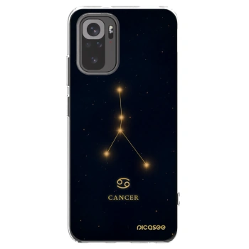 Picasee silikonski prozorni ovitek za Xiaomi Redmi Note 10 - CANCER