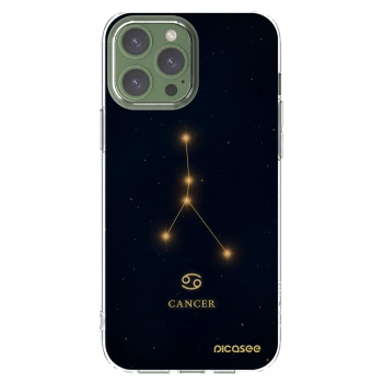 Picasee silikonski prozorni ovitek za Apple iPhone 13 Pro Max - CANCER