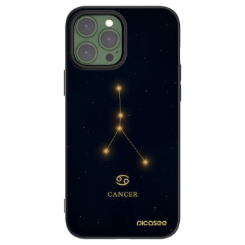 Picasee silikonski črni ovitek za Apple iPhone 13 Pro Max - CANCER