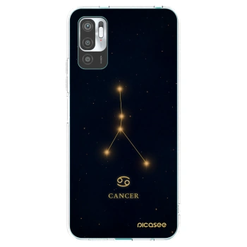 Picasee silikonski prozorni ovitek za Xiaomi Redmi Note 10 5G - CANCER