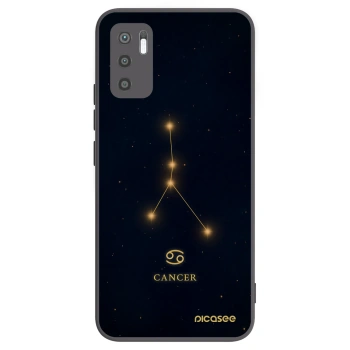 Picasee silikonski črni ovitek za Xiaomi Redmi Note 10 5G - CANCER