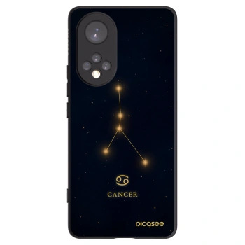 Picasee silikonski črni ovitek za Huawei Nova 9 - CANCER