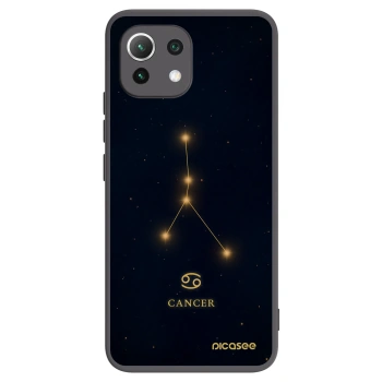 Picasee silikonski črni ovitek za Xiaomi 11 Lite 5G NE - CANCER