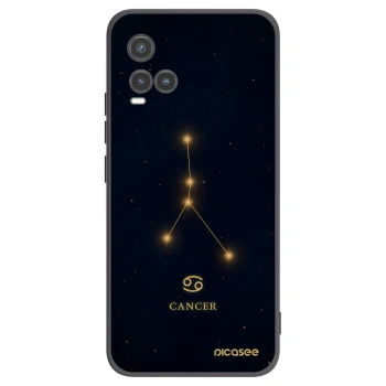 Picasee silikonski črni ovitek za Vivo Y33s - CANCER