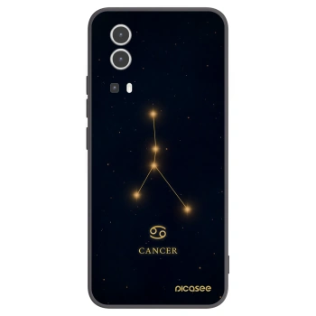 Picasee silikonski črni ovitek za Vivo Y72 5G - CANCER