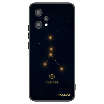 Picasee silikonski črni ovitek za Realme 9 Pro 5G - CANCER