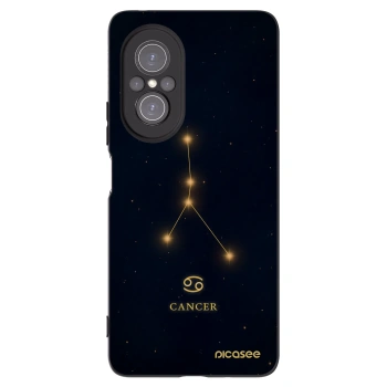 Picasee silikonski črni ovitek za Huawei Nova 9 SE - CANCER