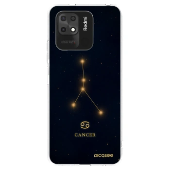Picasee silikonski prozorni ovitek za Xiaomi Redmi 10C - CANCER