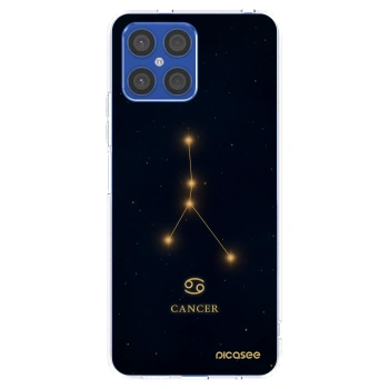 Picasee silikonski prozorni ovitek za Honor X8 4G - CANCER
