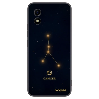 Picasee silikonski črni ovitek za Vivo Y01 - CANCER