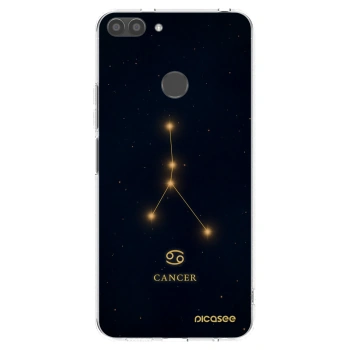 Picasee silikonski prozorni ovitek za Huawei P Smart - CANCER