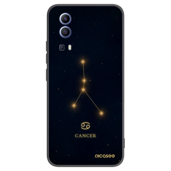 Picasee silikonski črni ovitek za Vivo Y52 5G - CANCER