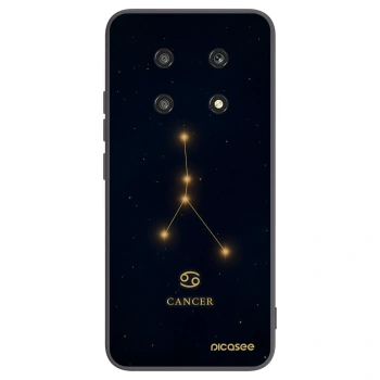 Picasee silikonski črni ovitek za Honor Magic4 Lite 5G - CANCER