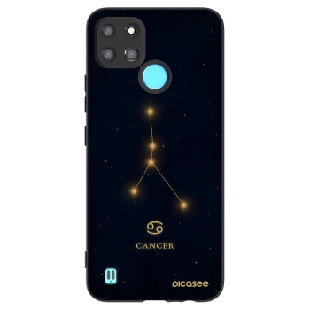 Picasee silikonski črni ovitek za Realme C21Y - CANCER