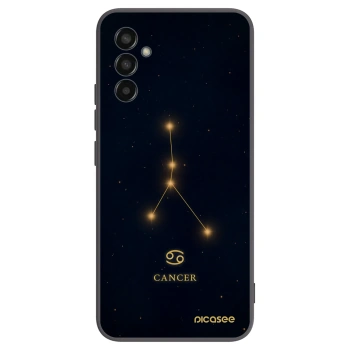 Picasee silikonski črni ovitek za Samsung Galaxy M13 M135F - CANCER