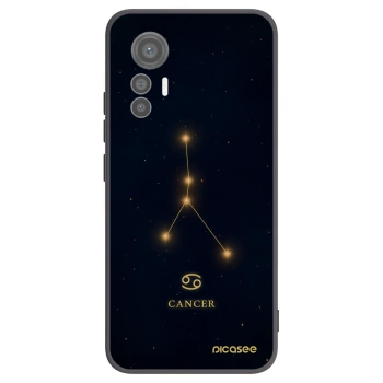 Picasee silikonski črni ovitek za Xiaomi 12 Lite - CANCER