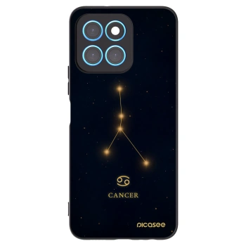Picasee silikonski črni ovitek za Honor X8 5G - CANCER