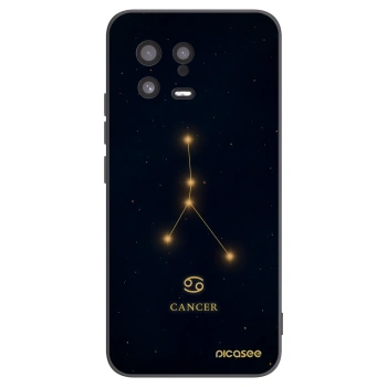 Picasee silikonski črni ovitek za Xiaomi 13 - CANCER