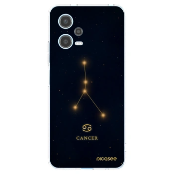 Picasee silikonski prozorni ovitek za Xiaomi Redmi Note 12 5G - CANCER