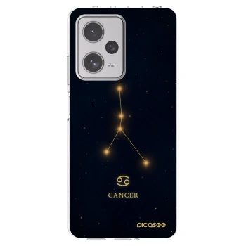 Picasee silikonski prozorni ovitek za Xiaomi Redmi Note 12 Pro+ 5G - CANCER