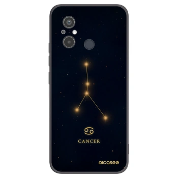 Picasee silikonski črni ovitek za Xiaomi Redmi 12C - CANCER